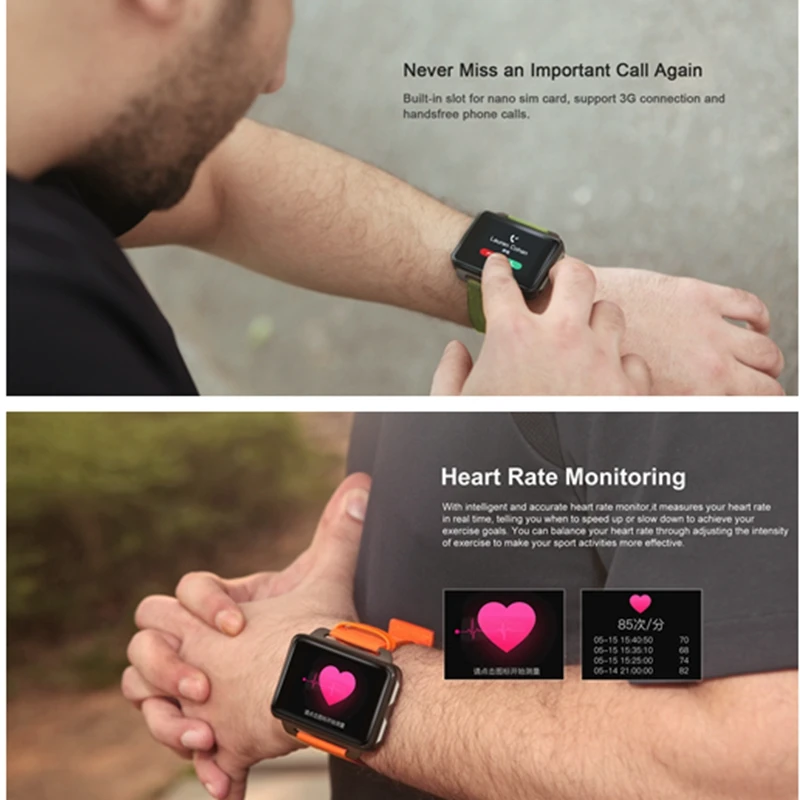 DM99 smartwatch update of DM98 MT6580 Quad Core 2