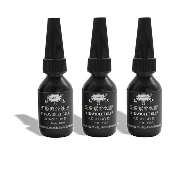 10ML 311 UV glue tea table repair glue ultraviolet shadowless plastic