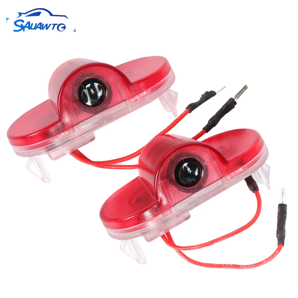 

2x For VW Golf4 MK4 Golf 4 Touran Beatles Lavida Beetle Caddy Bora Car LED Door Logo Ghost Shadow Projector Laser Welcome Light