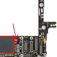 10 шт./лот, новинка, для iphone 6, 6G, 6 plus, 6+ L1519, катушка индуктивности, логическая плата, фиксирующая часть