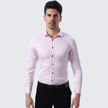 Slim Fit мужские рубашки строгая сорочка на пуговицах мужские рубашки хлопок европейский дизайнер Тонкий Летний Уличная Camisa Masculina A734