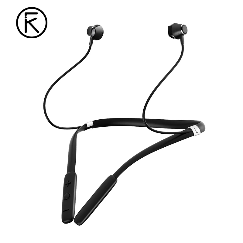 

iKF W1 Bluetooth Headphone with Microphone Neckband Wireless Headset IPX5 Water Resistant Sports Earphone Noise Cancelling