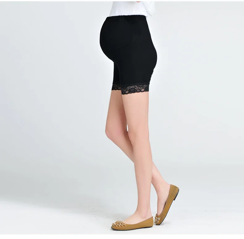 Шорты для беременных мягкое модальное Нижнее Белье для беременных женщин Защитные шорты под юбку защитные брюки для беременных мини