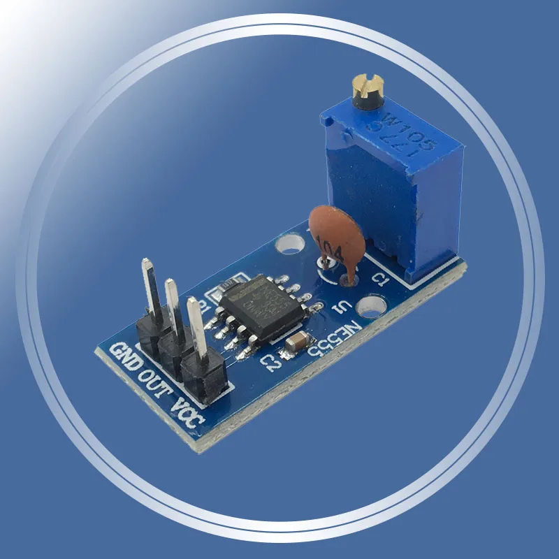 

Free Shipping Ne555 adjustable frequency pulse generator module