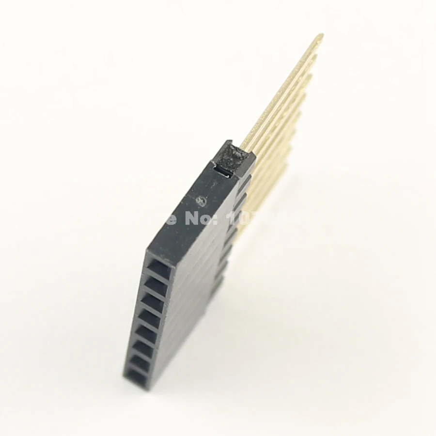 10 шт 2,54 мм Шаг 8 Pin один длинный Штабелируемый щит Женский Разъем для Arduino