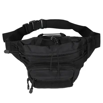 

TEXU Waterproof Zipper Bags Banana Sports Waist Bag with Adjustable Belt