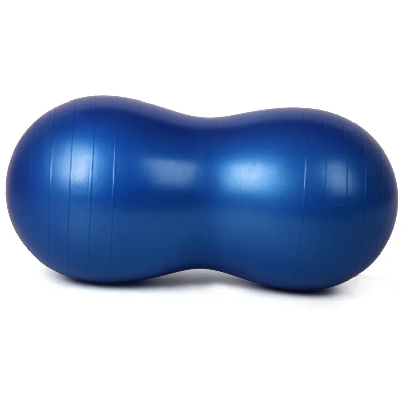 Anti-Burst Peanut Yoga Ball for Home Exercise Sports Gym Yoga Fitness Pilates Training