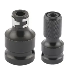 1/2 "до 1/4" Hex хвостовой переходник Быстрый сменный разъем адаптер Quick Release влияние драйвер электрический ключ Conversion Kit адаптер