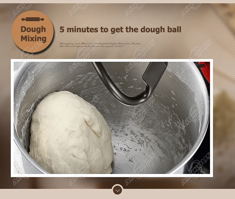 Top SL-B7/10 Electric Planetary Stand mixer Kitchen With Hook Food Mixer Food Processor Stainless Steel blender mixer Dough Mixer 16