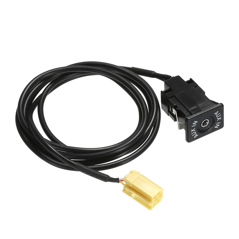 KKMOON AUX интерфейсный адаптер с линией, пригодный для Alpha Fiat Lancia SMART Buchse Stecker