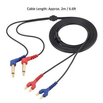 

Professional Portable Durable Audiometer Headset Cable Wire for Headphone Air Conduction Audiometer Hearing Tester Ear Care
