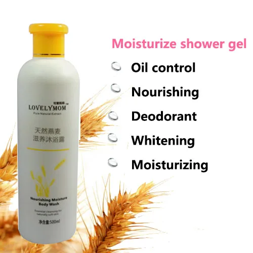 Beli Oat Shower Gel Bergizi Pelembab Tubuh Mencuci 500 ML PCS Gratis Pengiriman