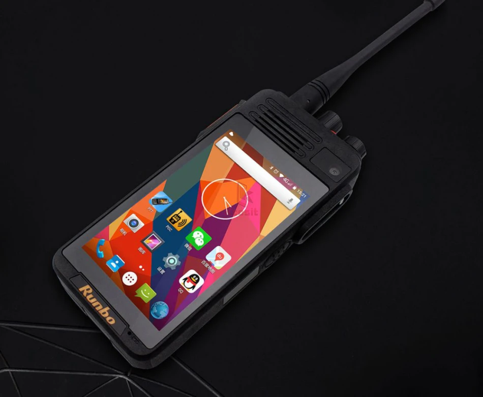 Runbo K2 IP67 прочный водонепроницаемый смартфон Android четырехъядерный DMR цифровой радио UHF PTT рация 7500 мАч K1 обновление