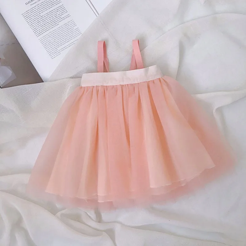 От 0 до 5 лет платье для маленьких девочек; Летнее Детское платье-пачка принцессы с открытой спиной и сеткой; одежда для свадебной вечеринки; vestido infantil - Цвет: P