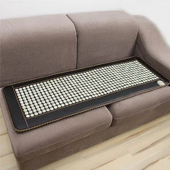 

Free Shipping! Best Quality Natural Jade Mat Jade Health Care Cushion Heat Pad Size 150x50cm High Quality Made in China