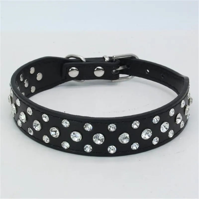 PipiFren Black Cats Collars Accessories Rhinestone Leash Necklace Kitten Pet Supplies Dog Collar katten halsband kedi PipiFren Black Cats Collars Accessories Rhinestone Leash Necklace Kitten Pet Supplies Dog Collar katten halsband kedi