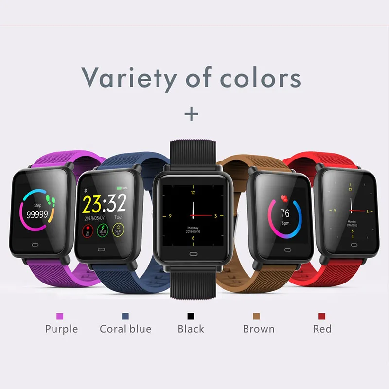 xiomi Smart Band Fitness Tracker Heart Rate Monitor Blood Pressure Smart Watches IP67 Waterproof Smart Wristband PK mi band 3
