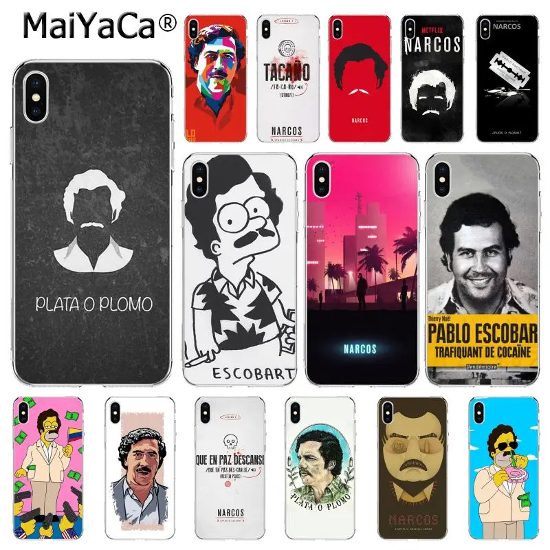 Чехол для телефона Narcos TV series чехол iphone 12 11 pro MAX X XS 6 6S 7 7plus 8 8Plus 5 5S XR 10|Бамперы| |