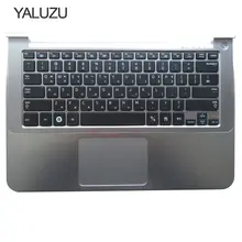YALUZU Клавиатура ноутбука с palmrest для samsung NP900X3A 900X1B 900X1A Корея КР версия серебристого цвета