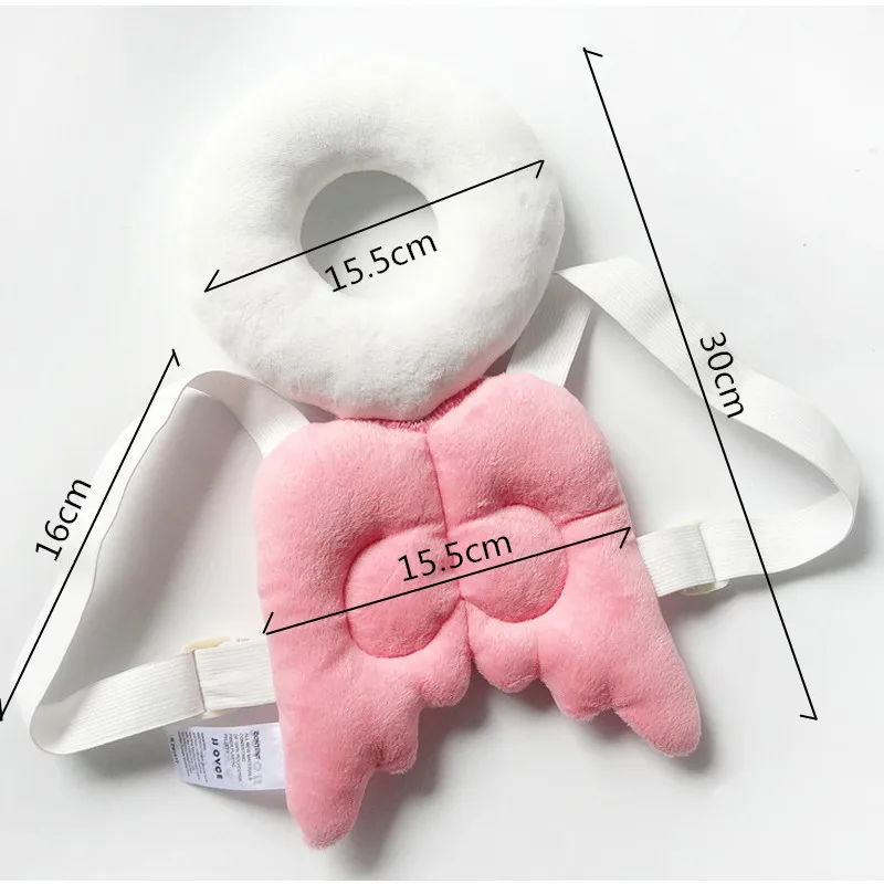 Новые милые крылья для защиты головы площадки малыша подголовник подушка для шеи для кормления выдерживает падение подушки