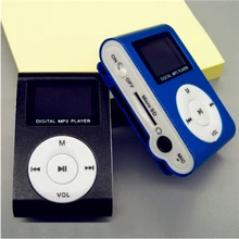 2016 New Portable MP3 Music Player LCD Screen Mini Clip Multicolor MP3 Player With Micro TF/SD Card Slot Electronic Products