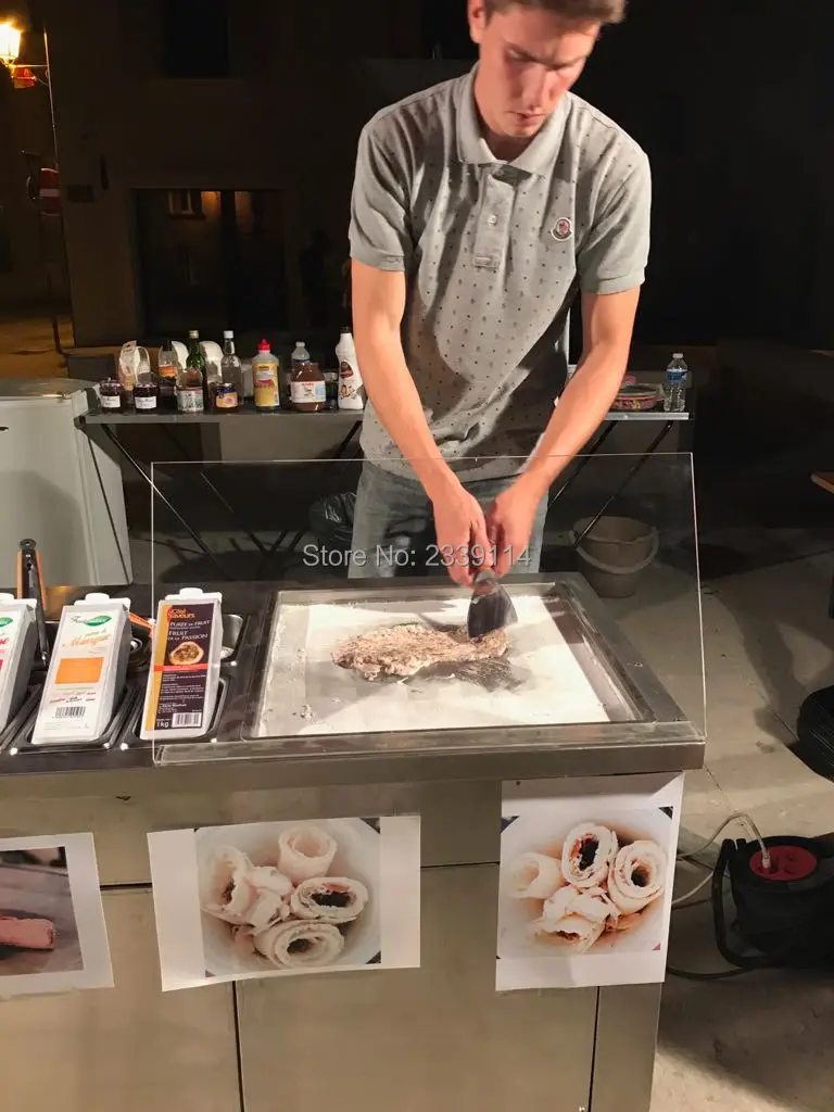 fry ice cream machine