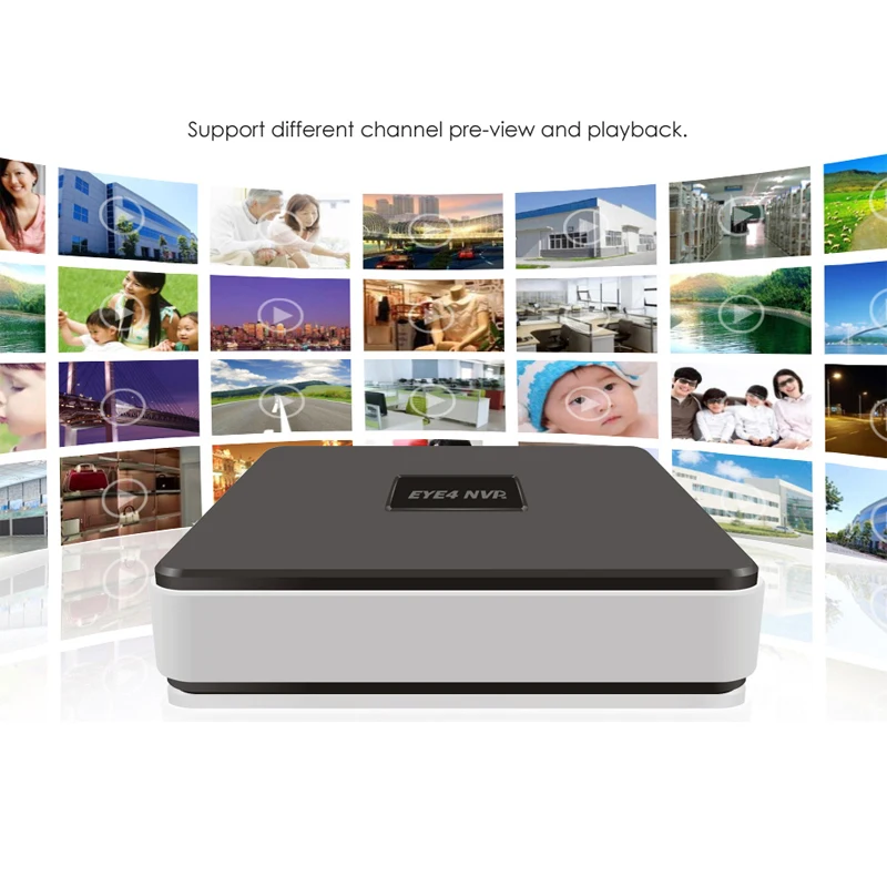 

VStarcam N800 Free Shipping Eye4 Onvif 8CH NVR HD ONVIF Network Video Recorder For VStarcam IP Camera HDMI Output Interface