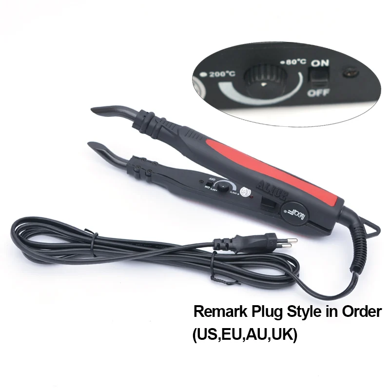 Loof Hair Extension Fusion Iron Hair Extension Connector Hair Tools Fusion Connector Loof Hair Extension Fusion Iron Hair Extension Connector Hair Tools Fusion Connector