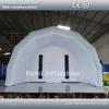 Custom 4.5mWx3mHx3mD light grey white inflatable stage tent oxford cloth tent inflatable canopy inflatable cover 1