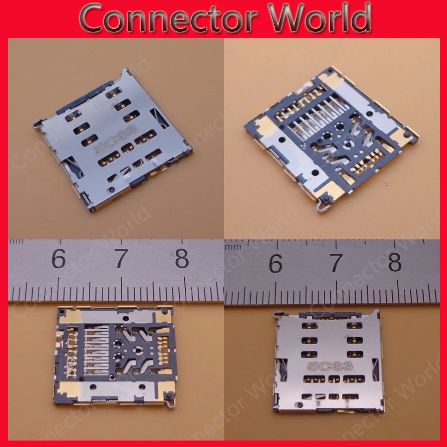 

5-100pcs SIM Card reader SD TF Socket Holder Tray Repair Parts for Huawei Ascend P8 Lite GRA-UL00 CL00 TL00 Mate 7 high quality