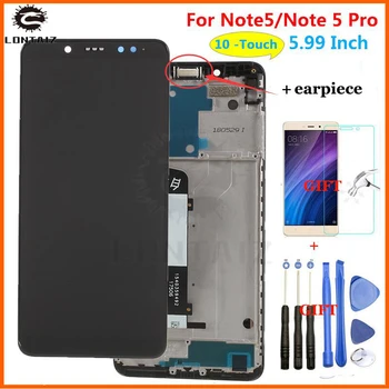

For Xiaomi Redmi Note 5 Pro LCD Display Touch Screen Test Good Digitizer Assembly Replacement For Xiaomi Redmi Note5 5.99 Inch