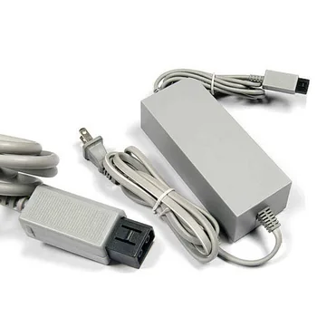

US/EU Plug 100-240V DC 12V 3.7A Home Wall Power Supply AC Charger Adapter Cable for Nintendo Wii Game Console Host