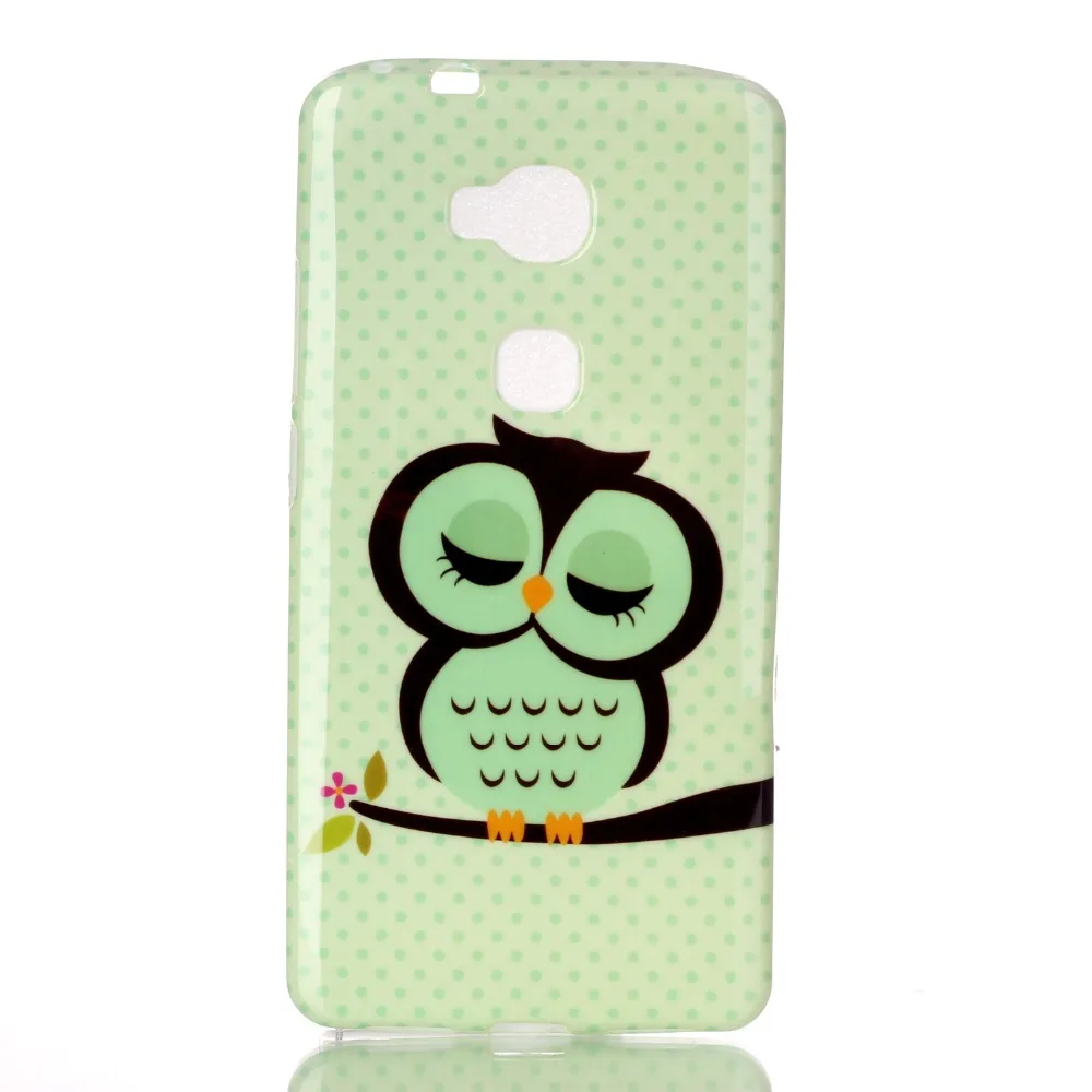 Для Huawei 5X shell мягкий тпу края до priting моды стильный стиль case обложка Honor GR5 X5 Крышка