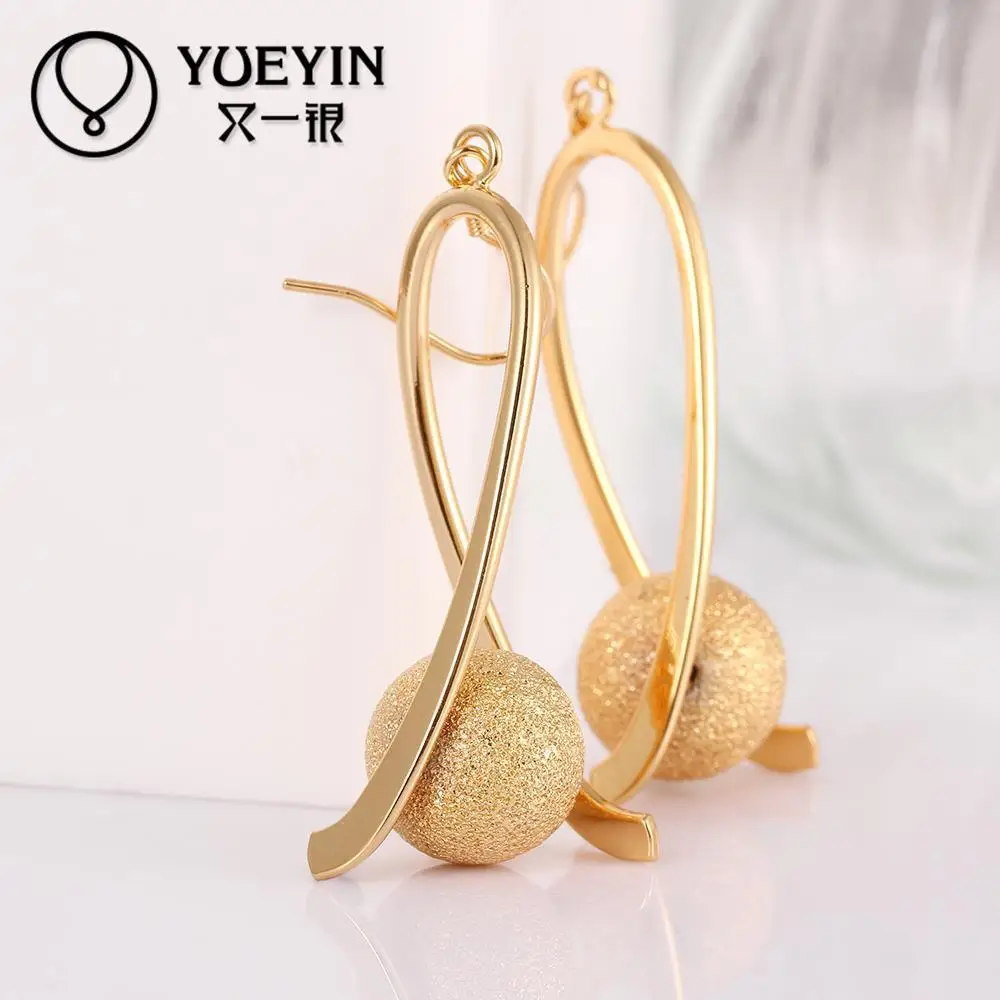 E034 A Long Dangle Earrings, Simple But Elegant Earrings, Wedding