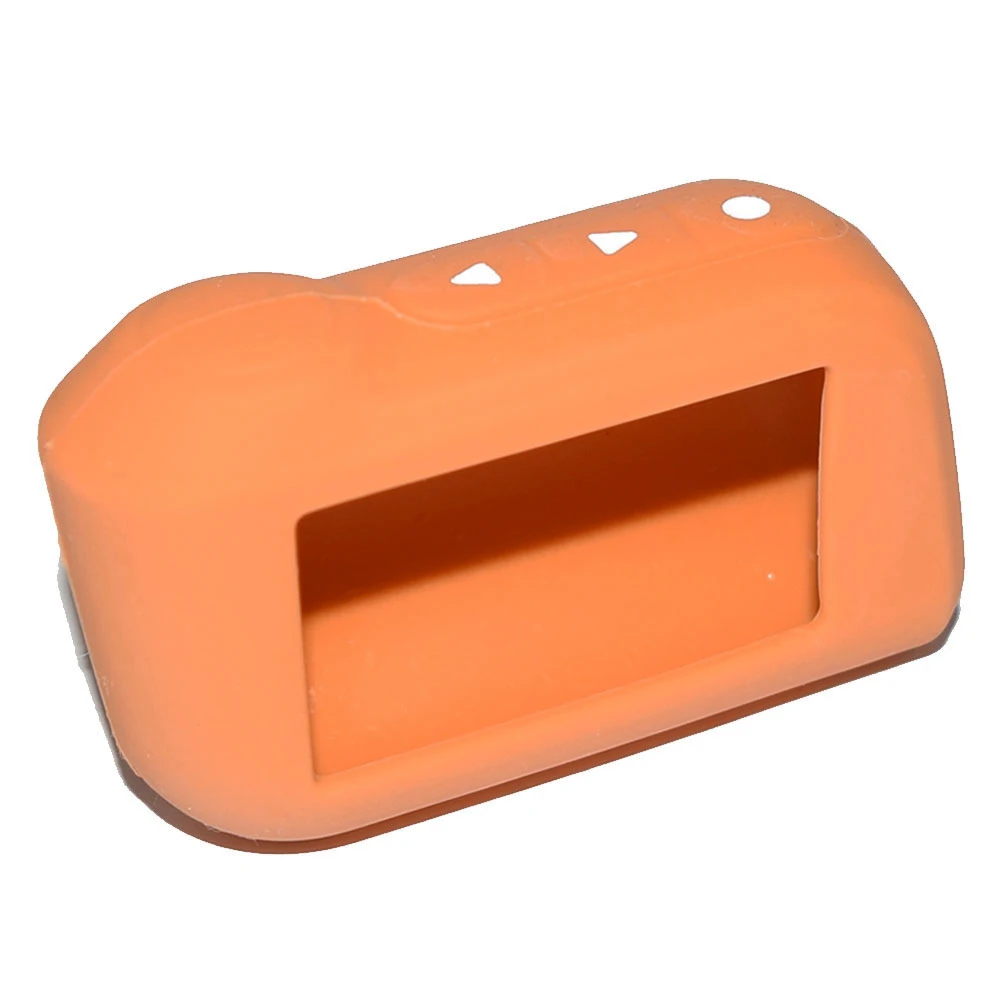 6 A93 Two Way Car Alarm Silicone Rubber Key Case Skin Cover Protector