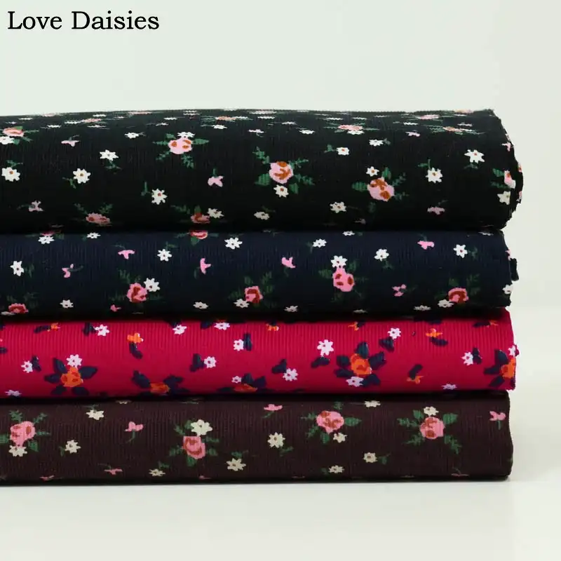 black dress with red and white flowers