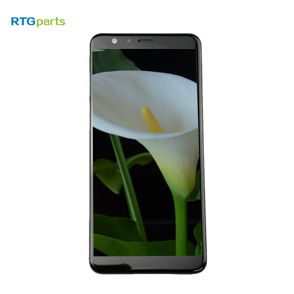 

RTGparts LCD Touch Screen Digitizer Assembly For Asus Zenfone Max Plus (M1) ZB570TL x018d With Frame