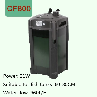 ATMAN цилиндр, внешний фильтр, ведро CF1200, фильтр для аквариума, оборудование для рыбного пруда CF800, передний бесшумный - Цвет: CF-800