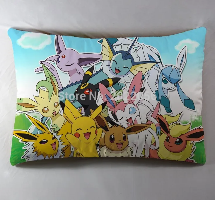 

Anime Manga POKEMON Pikachu 40*60cm Pillow Case Cover Seat Bedding Cushion 003