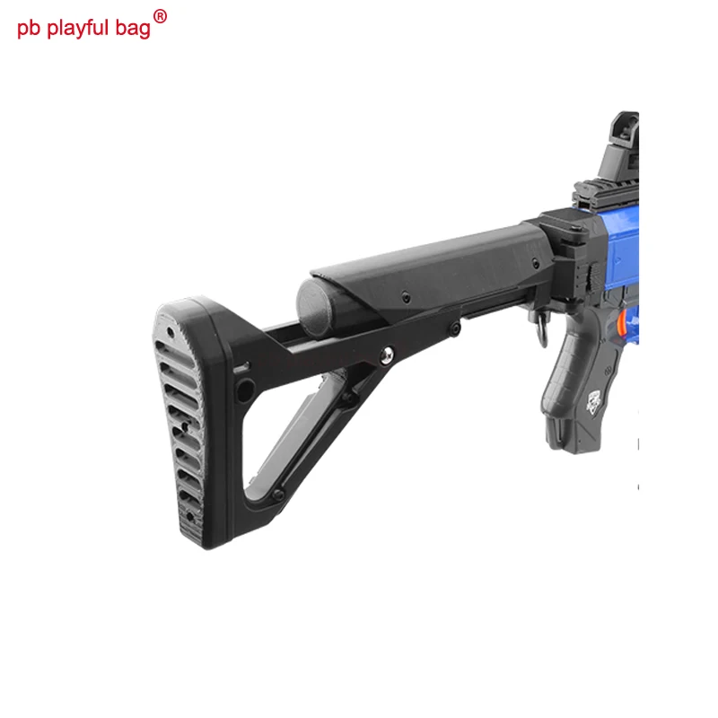 

PB Playful bag outdoor tactical competitive water bullet gun retrofit accessories UBR folding telescopic butt 3D printing D169