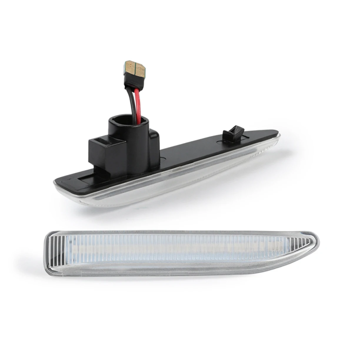 Audew 2pcs LED ̵ Ŀ ǥñ  Ʈ  ñ׳ Ʈ г   BMW E65 E66 E67 2001  2008