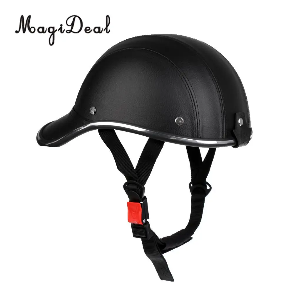 

MagiDeal Adjustable Baseball Cap Style Bicycle Bike Cycling Helmet Anti-UV Safe Hat for Equestrian Helmet Climbing Mountaineer