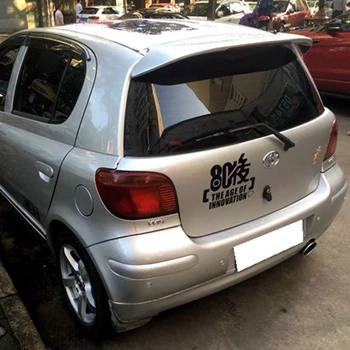 トヨタヴィッツスポイラー高品質 Abs 素材車のリアスポイラートヨタヴィッツスポイラー 2002-2011
