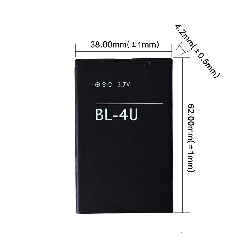 Литий-ионный аккумулятор BL-4U BL4U для Nokia Asha 1000 210 300 305 306 308 309 311 501 | Электроника