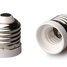 10 шт. E27 к E17 лампы адаптер конвертер E27 штекерным E17 женский держатель лампы адаптер конвертер