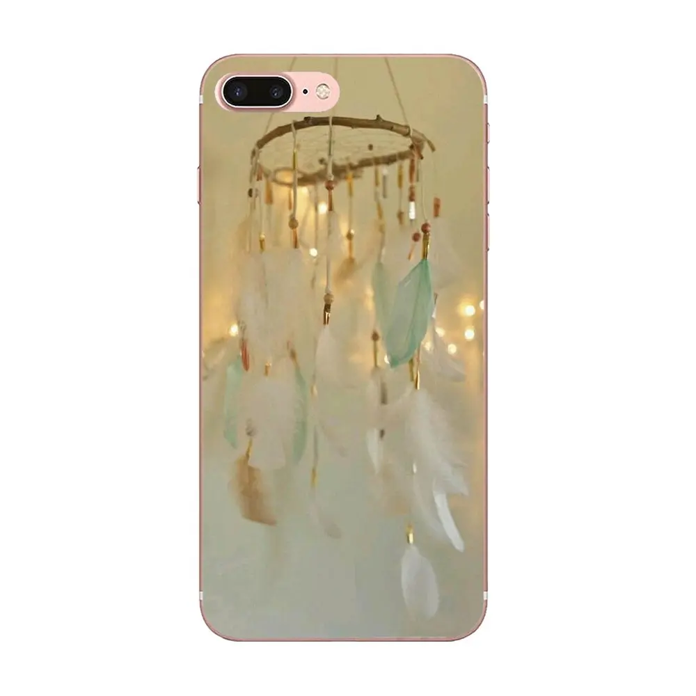 Мягкий художественный принт Bixedx для Apple iPhone 4 4S 5 5C 5S SE 6 6S 7 8 Plus X Light Dream