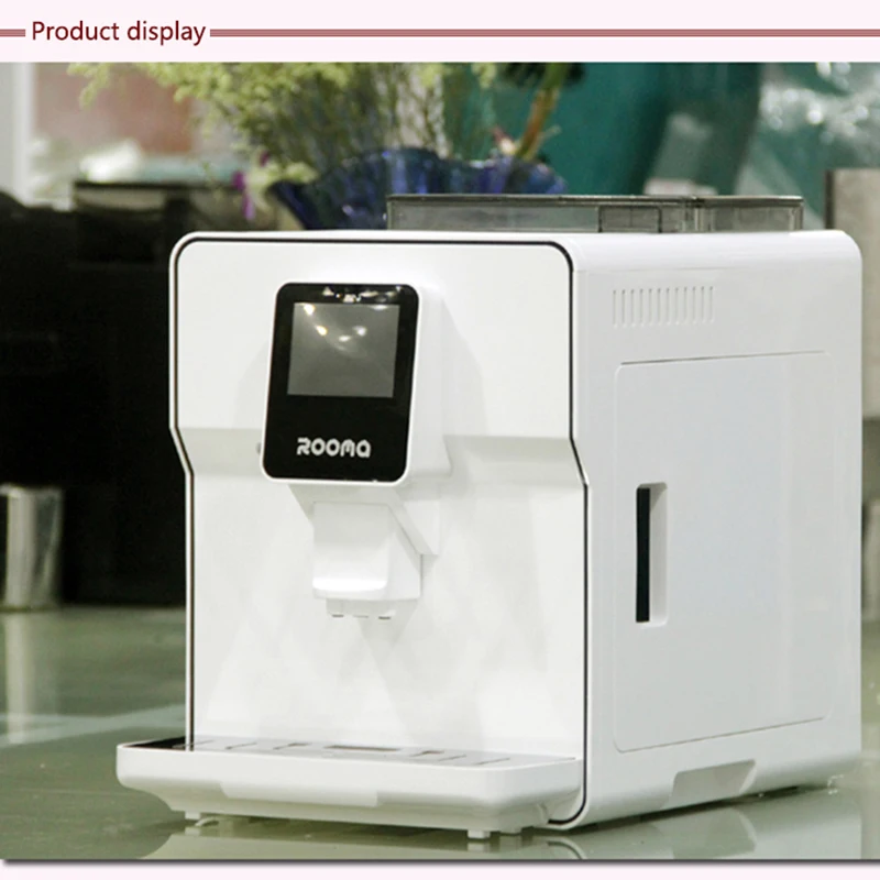 1.7L Fully Automatic Coffee Maker Touch Screen Cappucinno Latte Espresso Coffee Cafe Machine