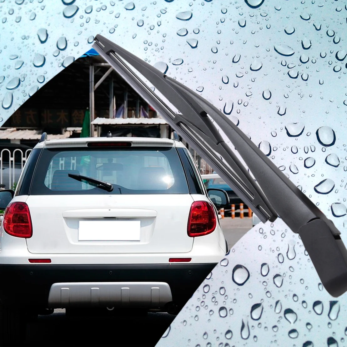 

beler New Rear Window Windshield Wiper Arm and Blade For Suzuki Swift MK3 2005 2006 2007 2008 2009 2010 SX4 Hatchback 2006 2007