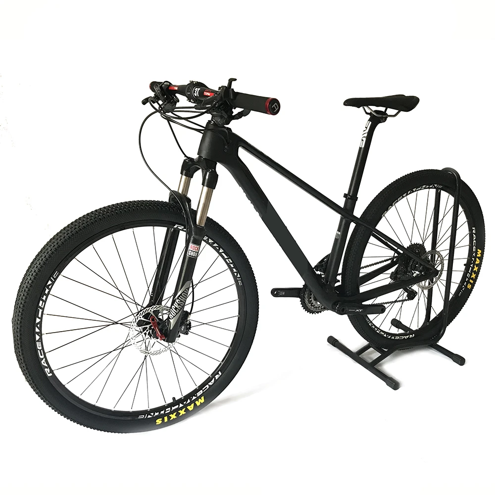 Discount 2018 Mountain Mtb carbon fiber bike complete bicycle carbon BICICLETTA bicycle bike group M610 XT Suspension mtb bike SLX 1