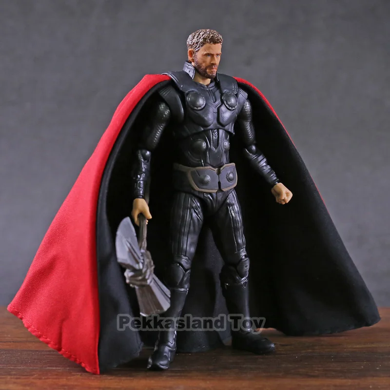 SHF Мстители Бесконечность войны Тор одинсон ПВХ фигурка Коллекционная модель